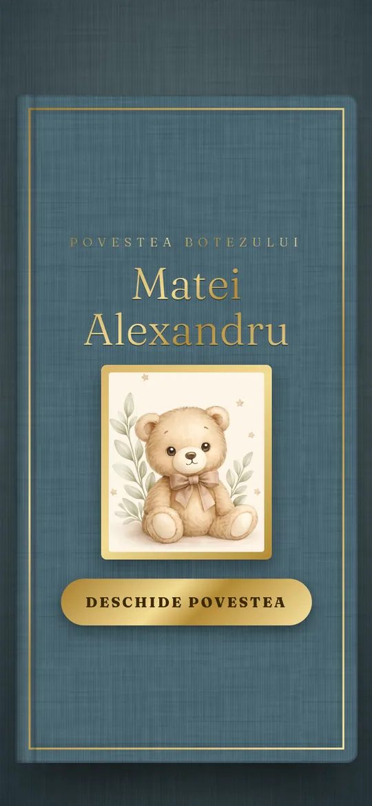 Invitație online Little Storybook