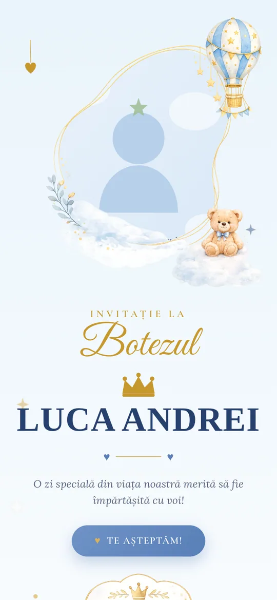 Invitație online Little Prince