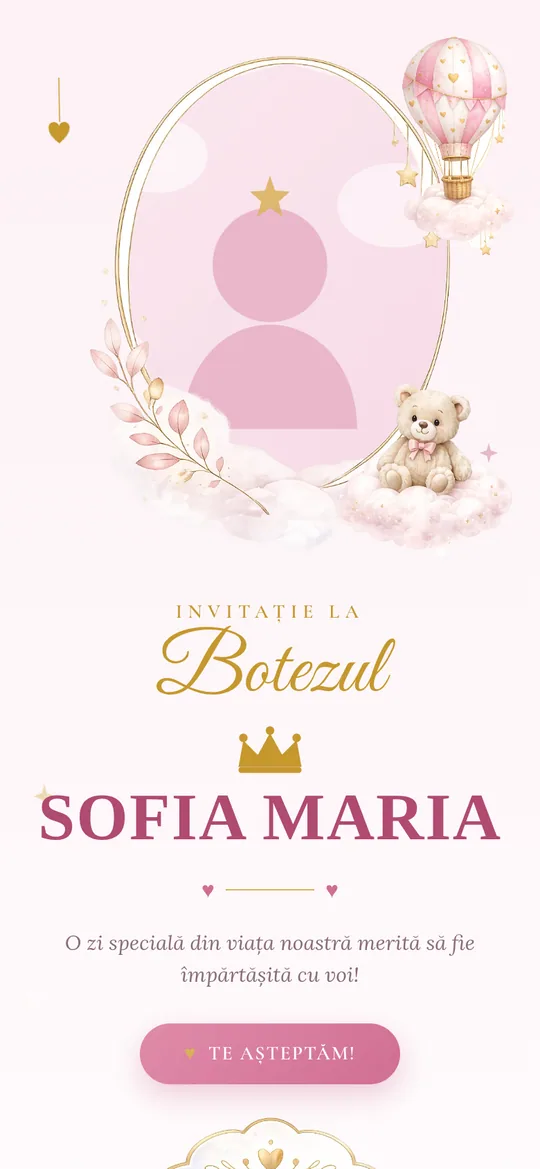 Invitație online Little Princess