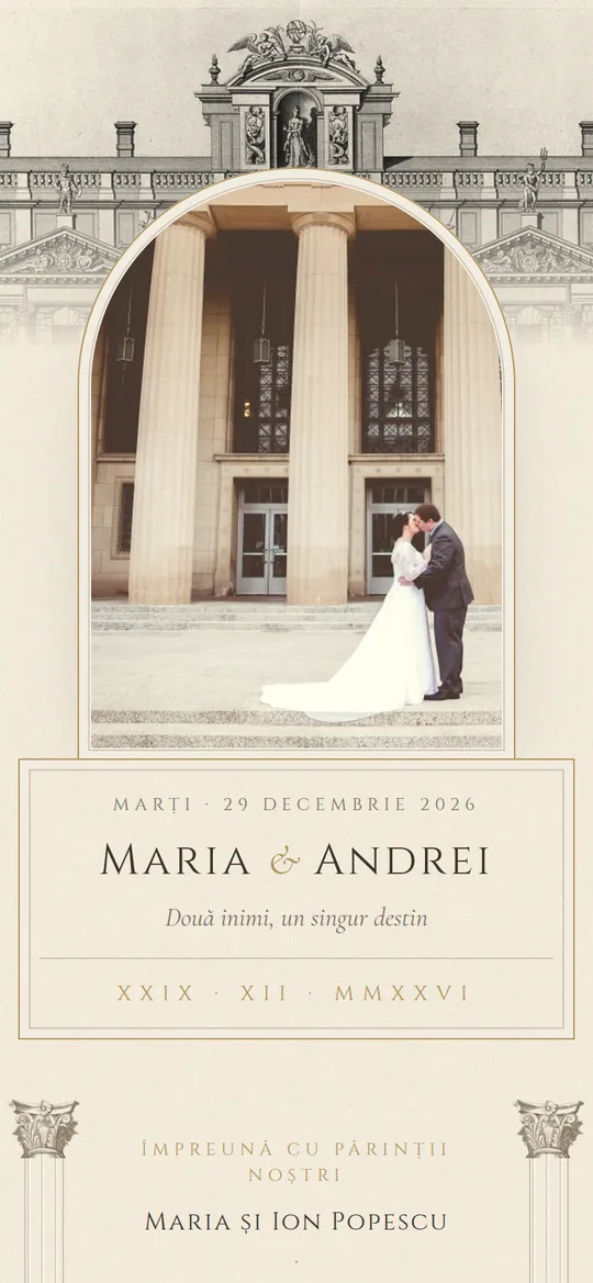 Invitație online Ivory Palace