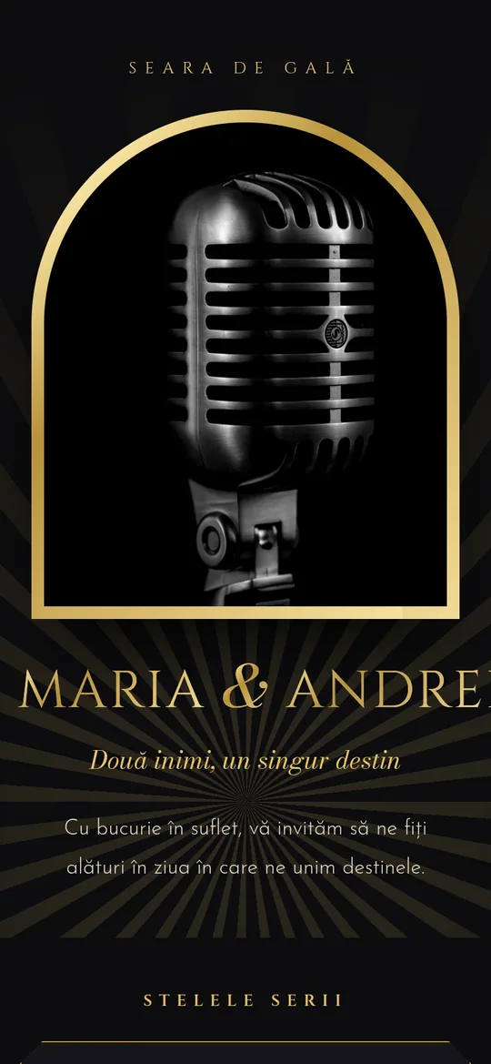 Invitație online Old Hollywood