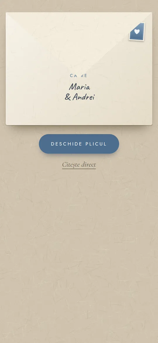 Invitație online The Envelope