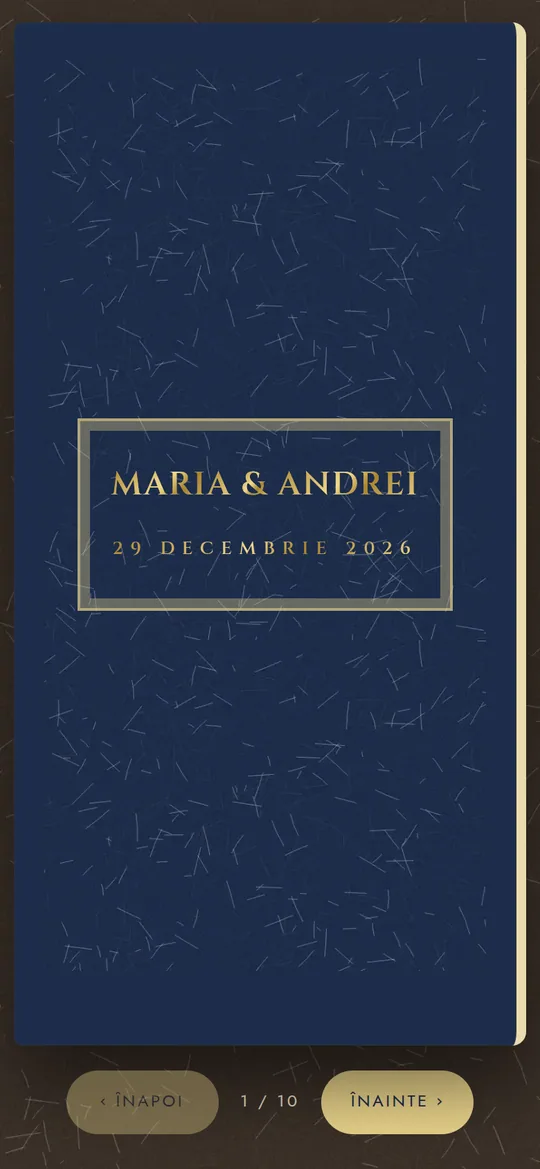 Invitație online The Wedding Book